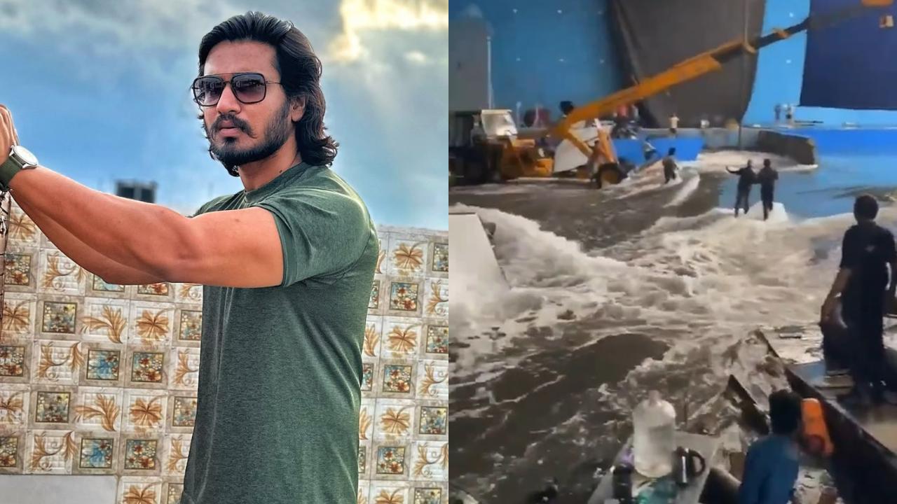 Ram Charan-Nikhil Siddhartha's The India House set gets flooded