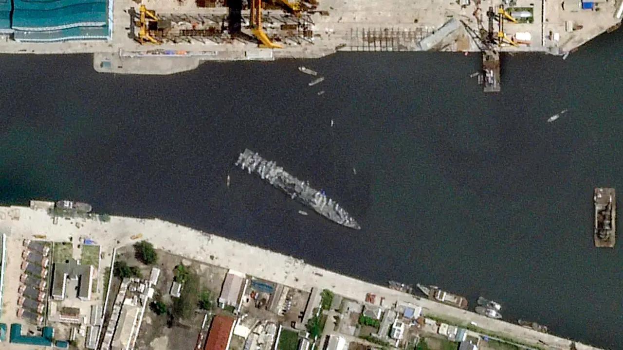N Korea readies capsized destroyer for repair