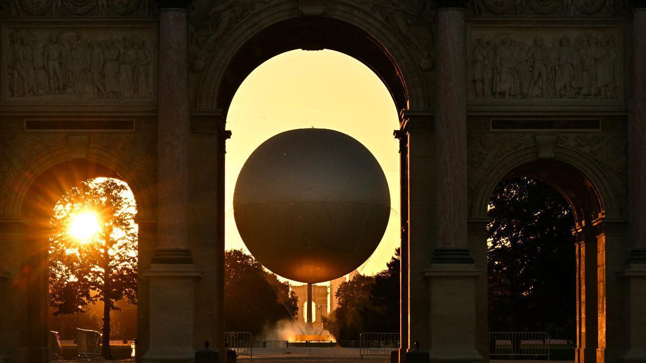 During the Paris Games, the Olympic cauldron tethered to a balloon flew into the Parisian sky at sunset every day, with thousands flocking to see the seven-metre (23 feet) wide ring of environmentally friendly fire