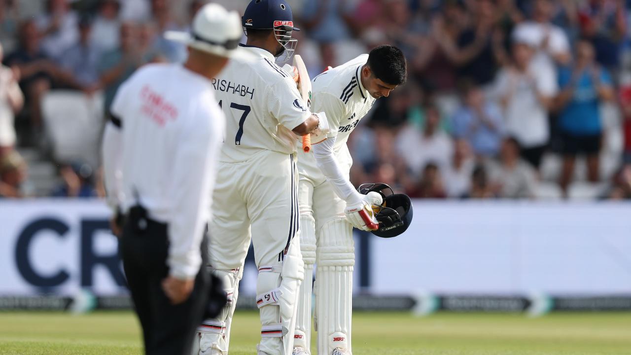 Captain Gill, Jaiswal lead India's charge with twin tons at Headingley