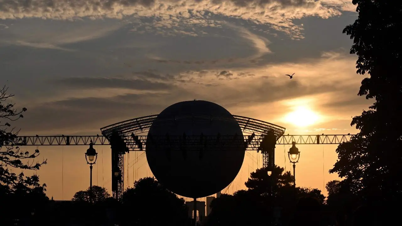 IN PHOTOS: Reinvented Olympic balloon to make a comeback in Paris