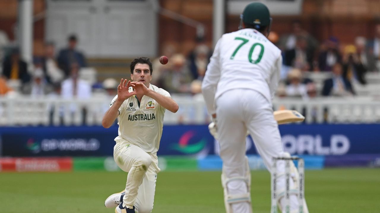 Australian skipper Pat Cummins bagged six wickets by conceding 28 runs in 18.1 overs during the World Test Championship (WTC) final against South Africa