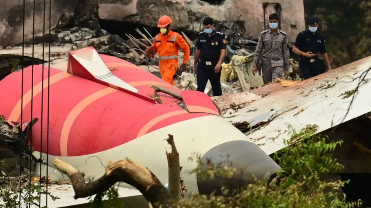 IN PHOTOS: Crashed Air India plane transported by train in Ahmedabad