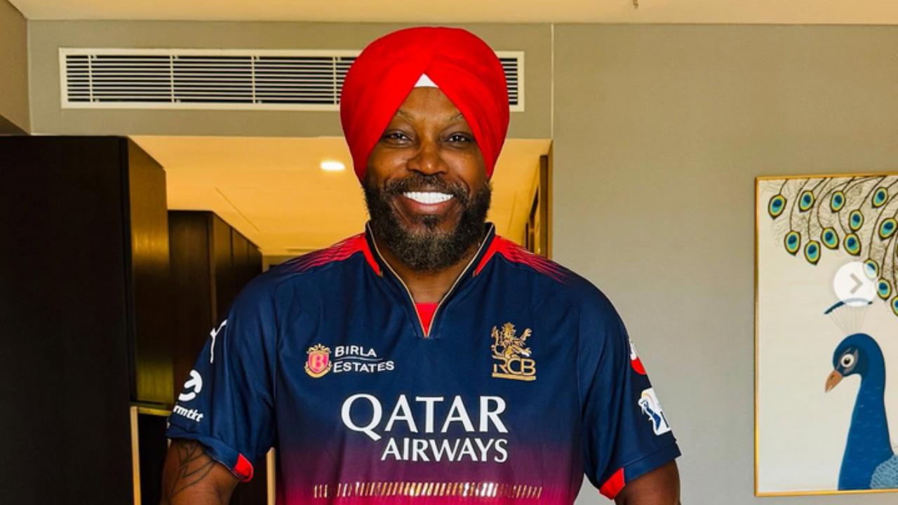 Chris Gayle’s dual attire leaves fans guessing his true final favourite
