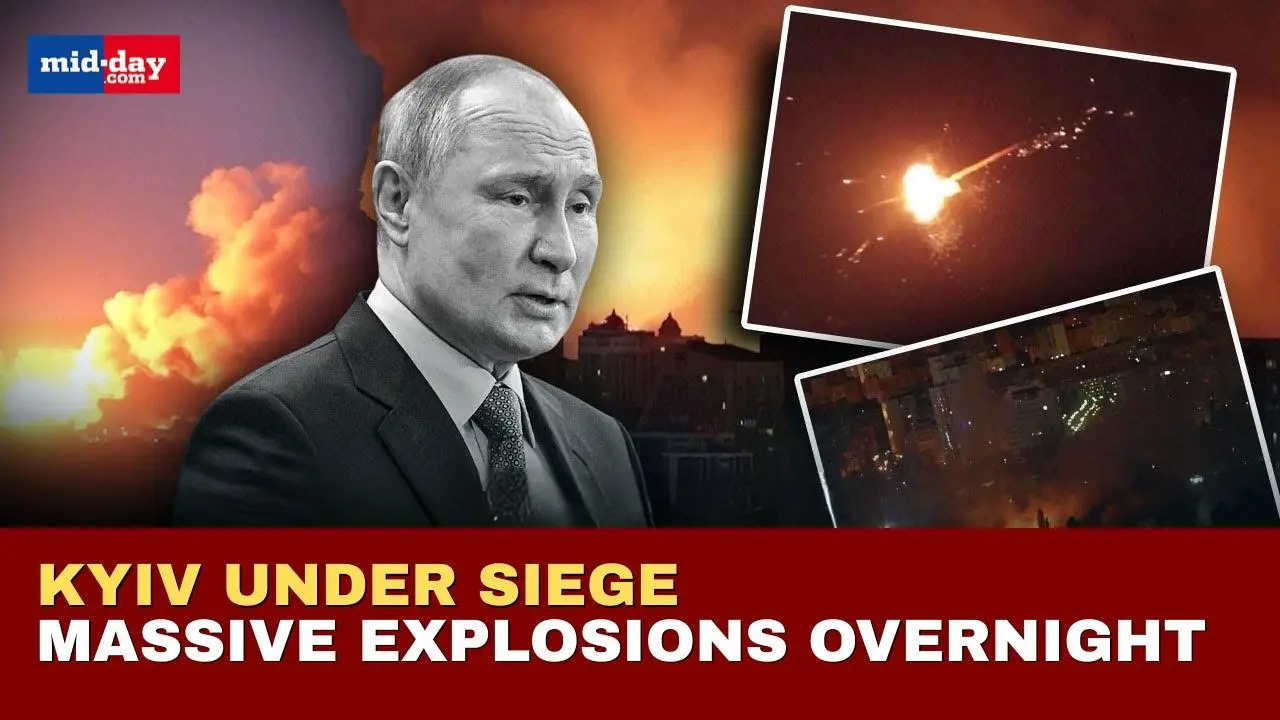 Russia-Ukraine War: Putin wreaks havoc in Ukraine, Russian drones hit Kyiv