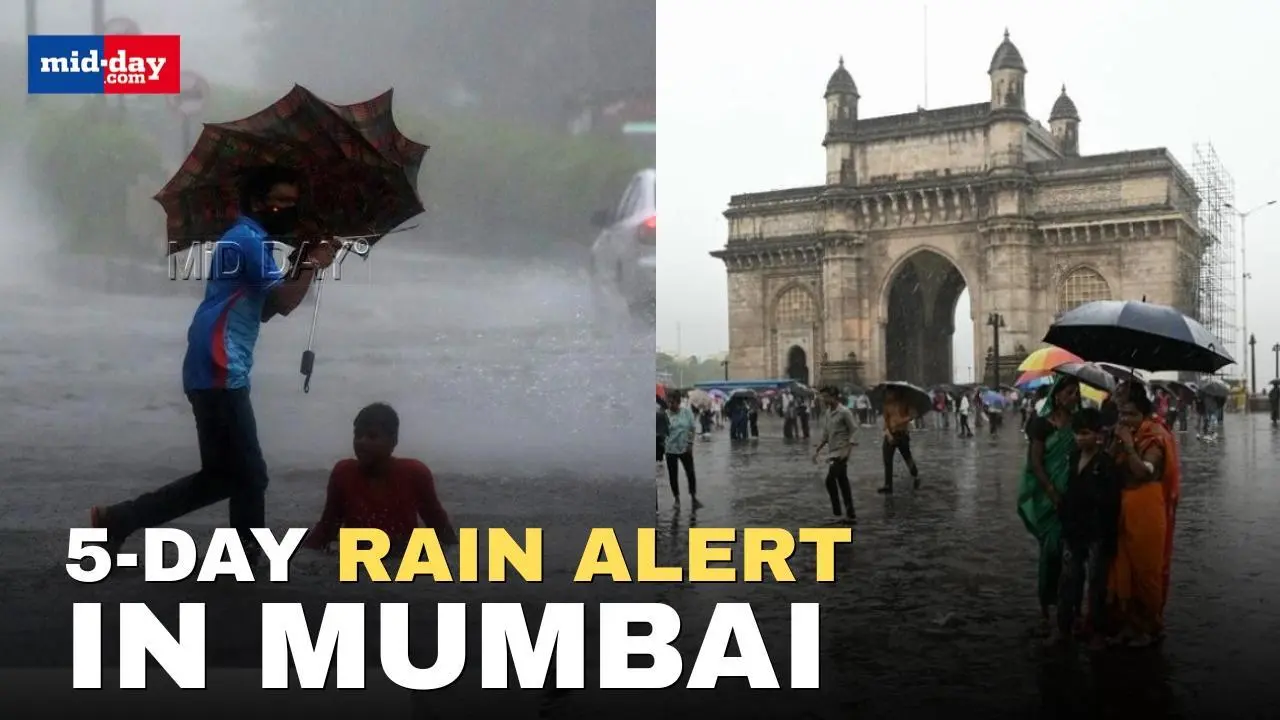 Mumbai Rains: IMD issues 5-Day heavy rain alert, Andheri subway submerged
