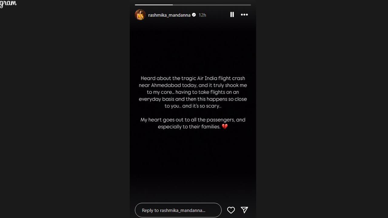 Picture Courtesy/Rashmika Mandanna`s Instagram account