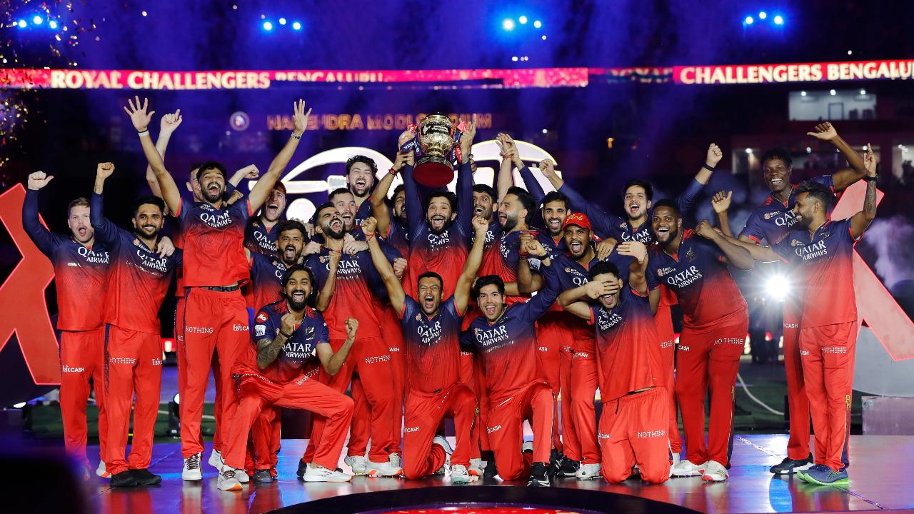 RCB's victory parade plans shelved, team to be honoured at Chinnaswamy instead