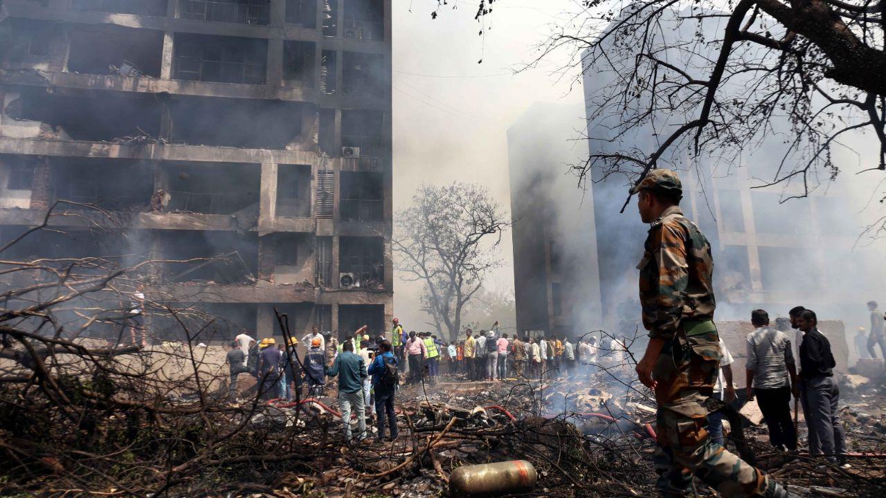 Officials have confirmed that six teams from the National Disaster Response Force (NDRF) and two teams from the Border Security Force (BSF) have been dispatched from Gandhinagar to the aircraft crash site in Ahmedabad on Thursday to carry out rescue and relief operations