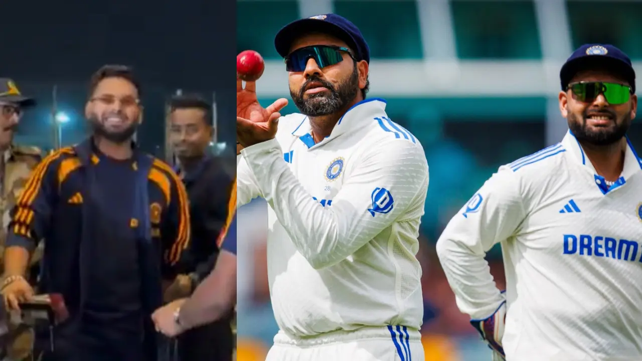 Rishabh Pant jokes about Rohit Sharma's absence as Team India head to England