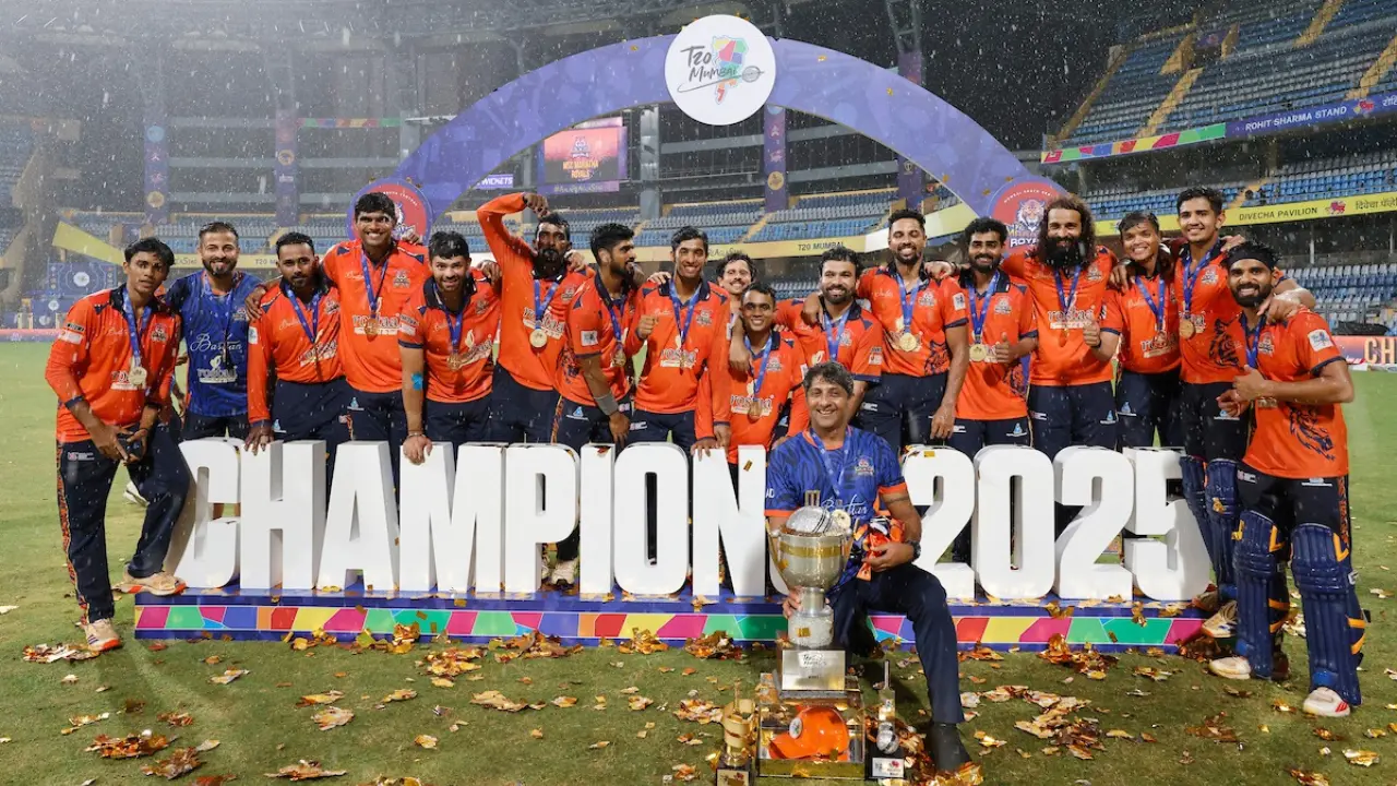 T20 Mumbai League: Mumbai South Central Maratha Royals clinch title