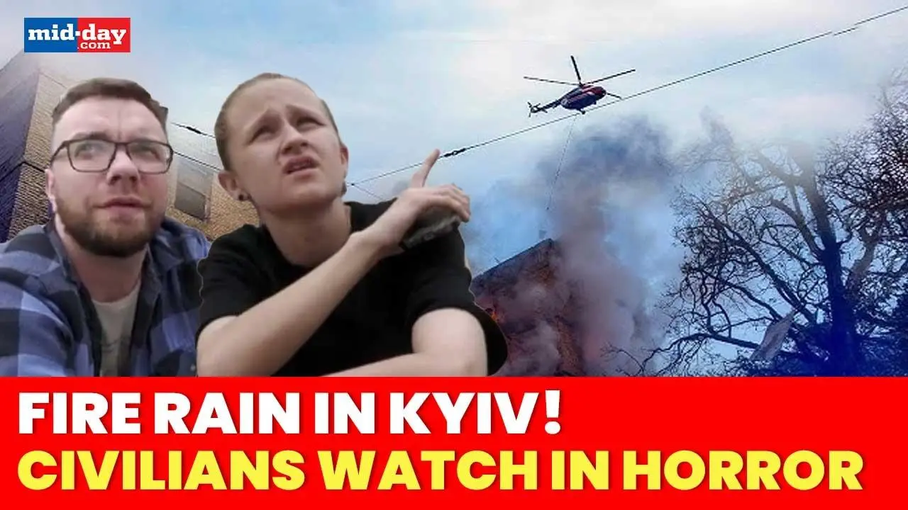 Kyiv in Flames: Helicopters Battle Blazes After Russia’s Biggest Attack Yet