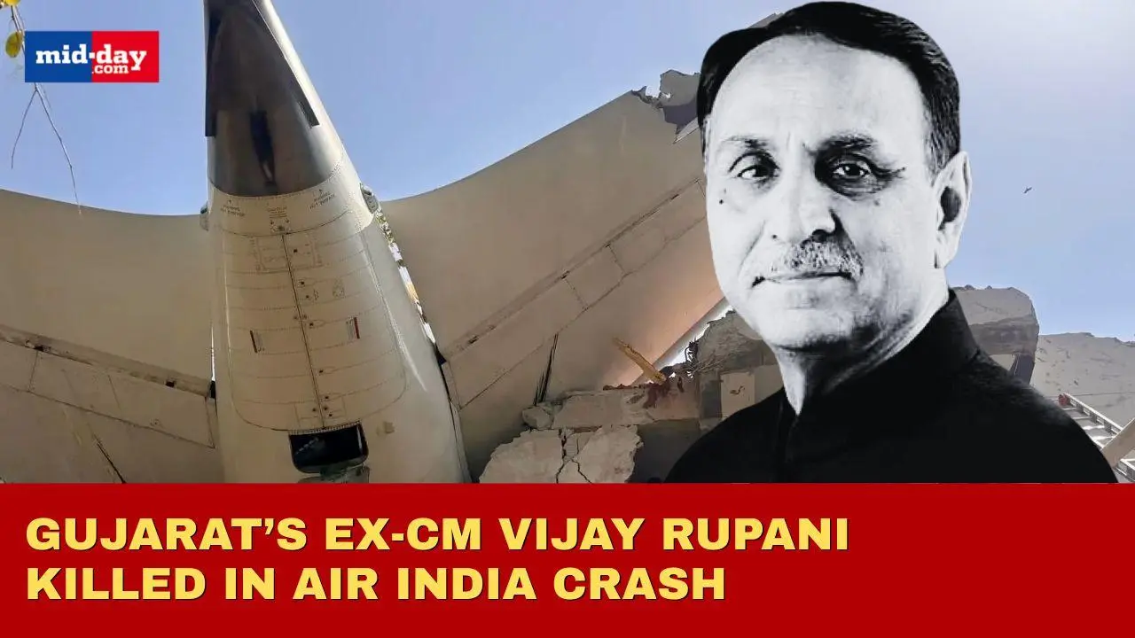 Ahmedabad Plane Crash: Former Gujarat CM Vijay Rupani killed in crash