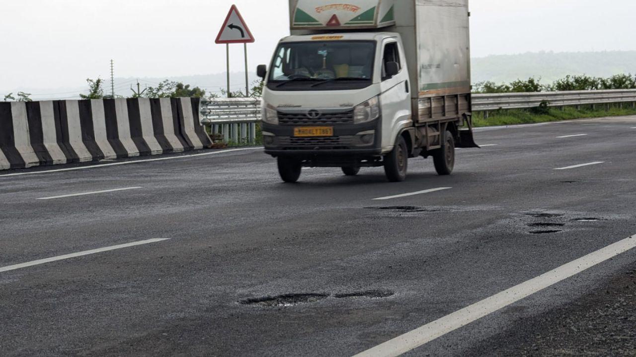 The 76-km Igatpuri–Amane stretch, built at a cost of Rs 1182 crore, has been open for barely two weeks, making the premature appearance of potholes all the more concerning