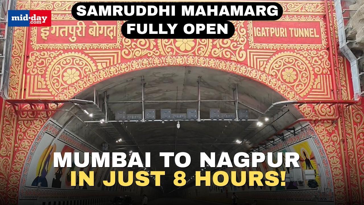 CM Devendra Fadnavis inaugurates Samruddhi Mahamarg's final stretch