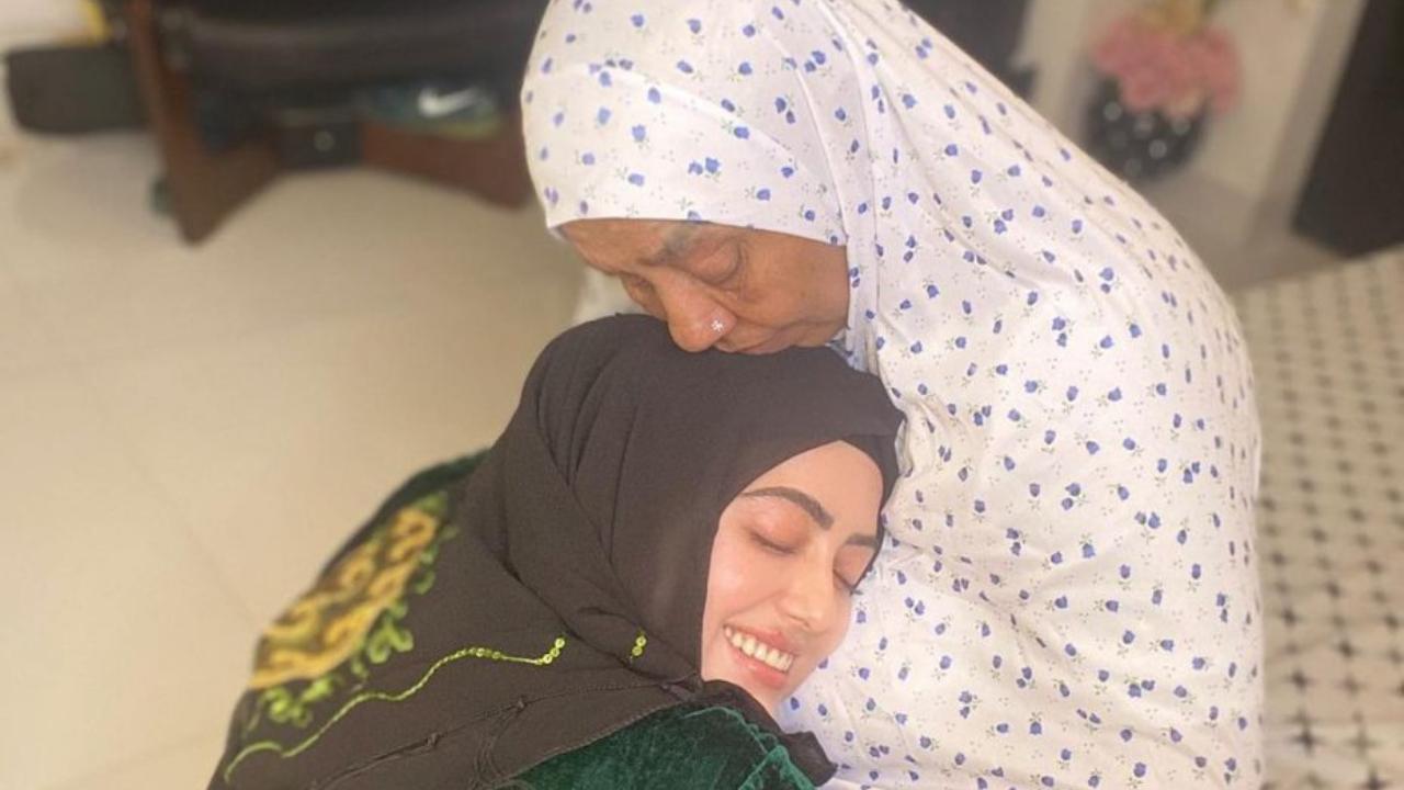 Former TV actress Sana Khan took to Instagram to announce that he mother, Saeeda, has passed away. The actress revealed that her mother died after struggling with a bad health condition. Read full story here