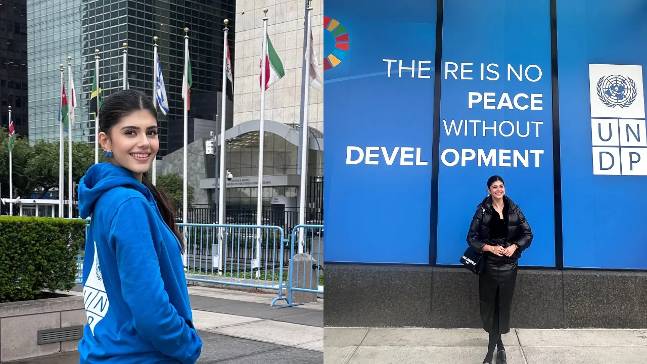Sanjana Sanghi on becoming a voice for global change with UNDP association