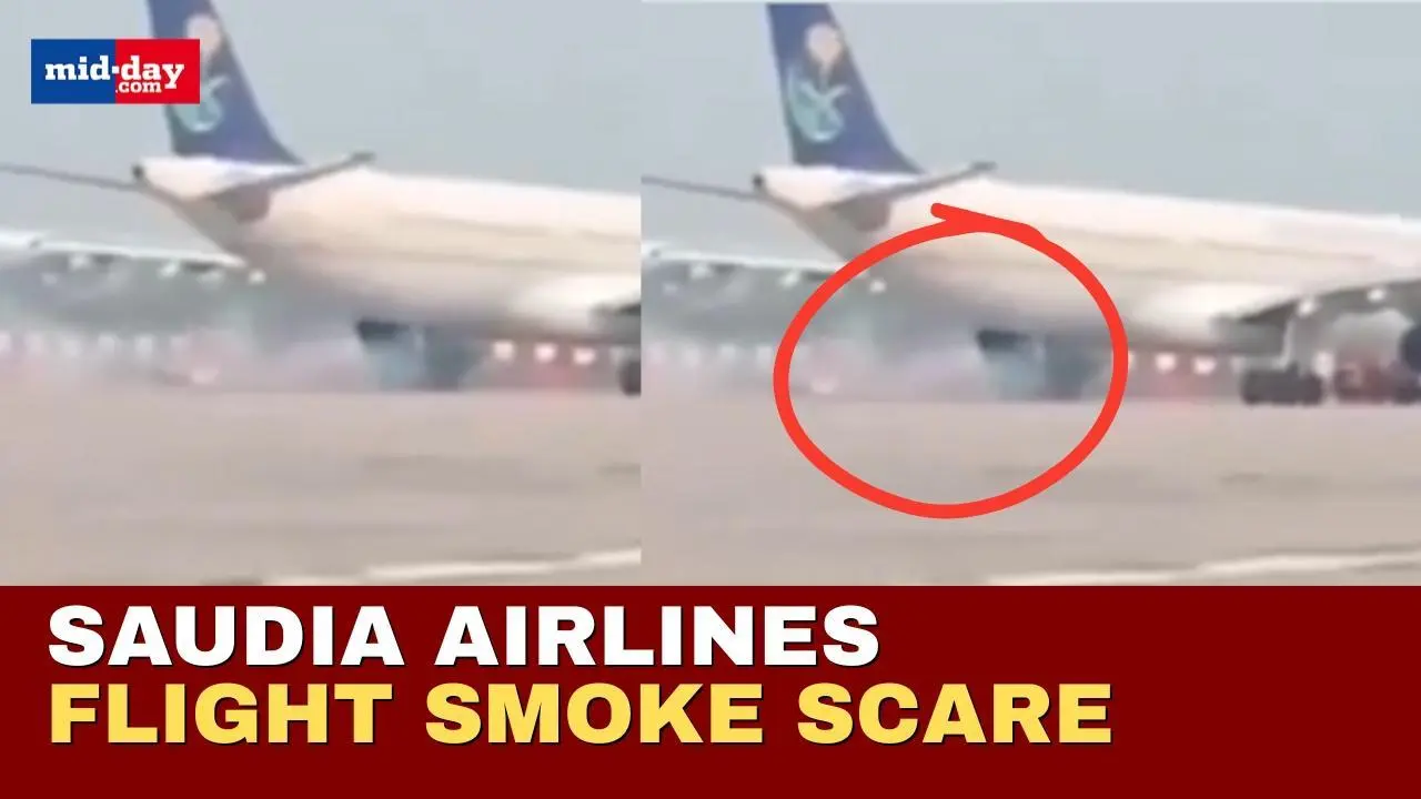 Saudia flight smoke alert in Lucknow, aircraft grounded for checks