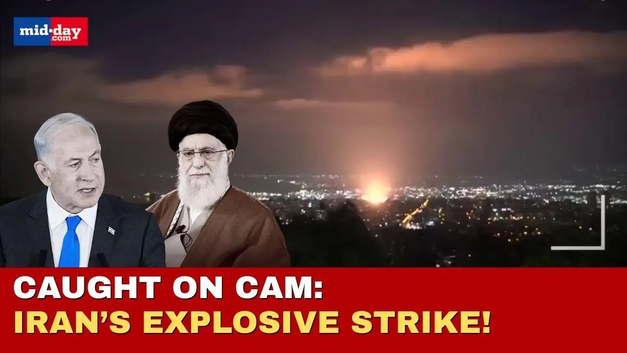 Israel in Shock: Iran’s Latest Attack Sparks Mass Panic | Captured on Video