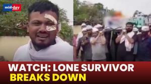 Lone survivor of Air India crash conducts final rites of his brother