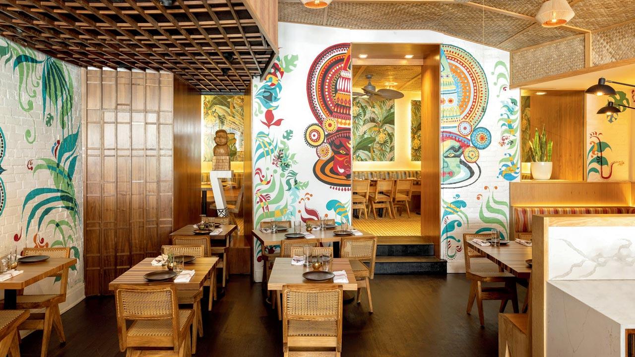 The interiors of Semma in NYC. Pic/Will Ellis