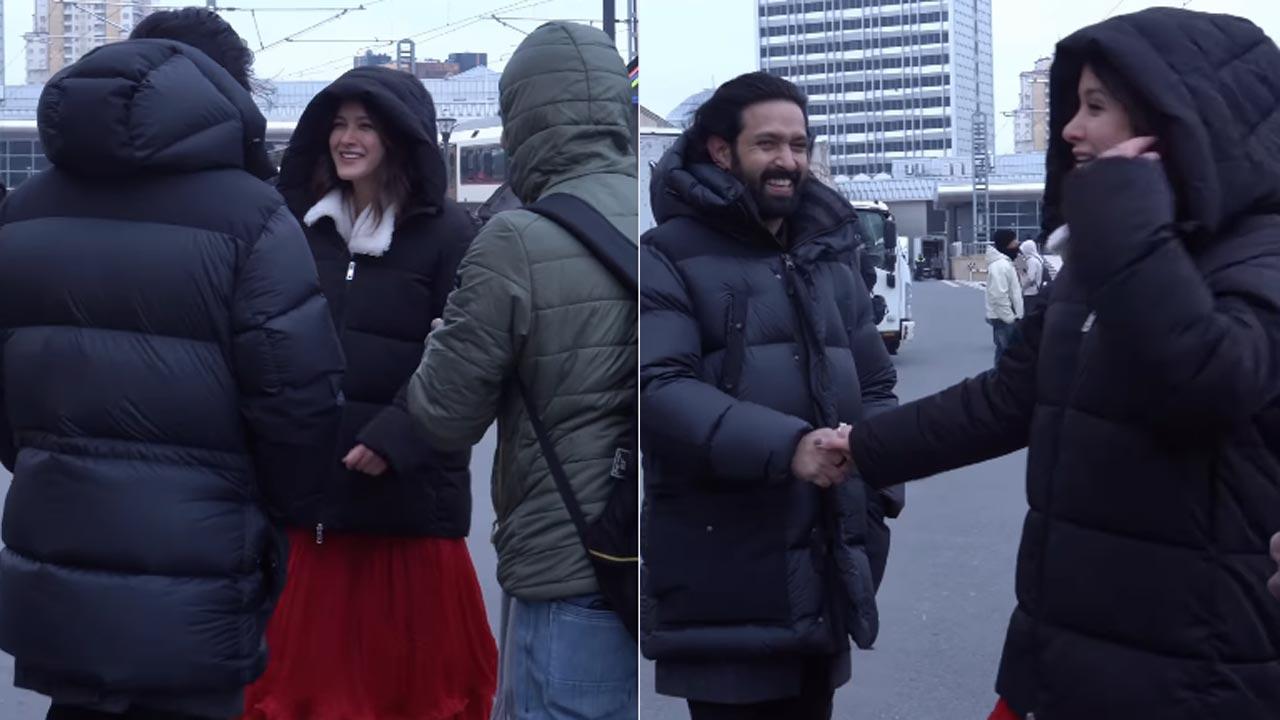Vikrant Massey and Shanaya Kapoor share glimpses of the `heart-melting romance`
