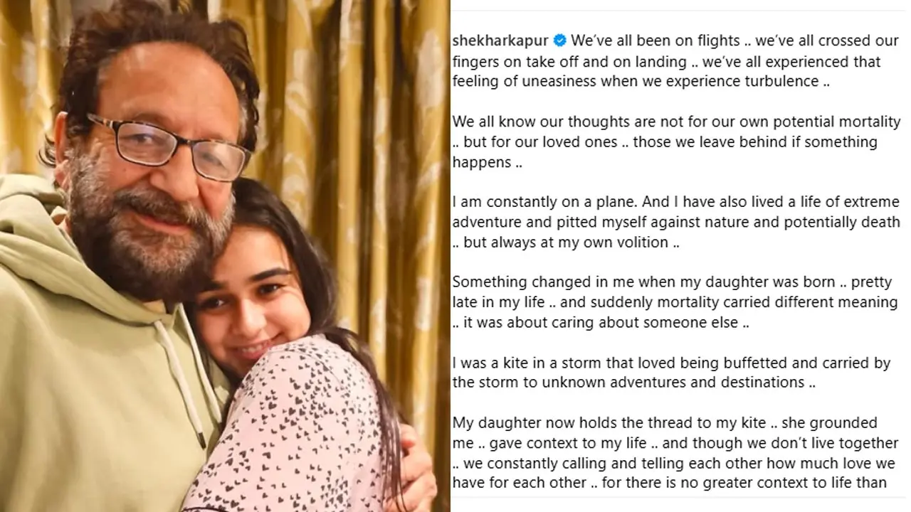 Shekhar Kapur says fatherhood changed his view on mortality