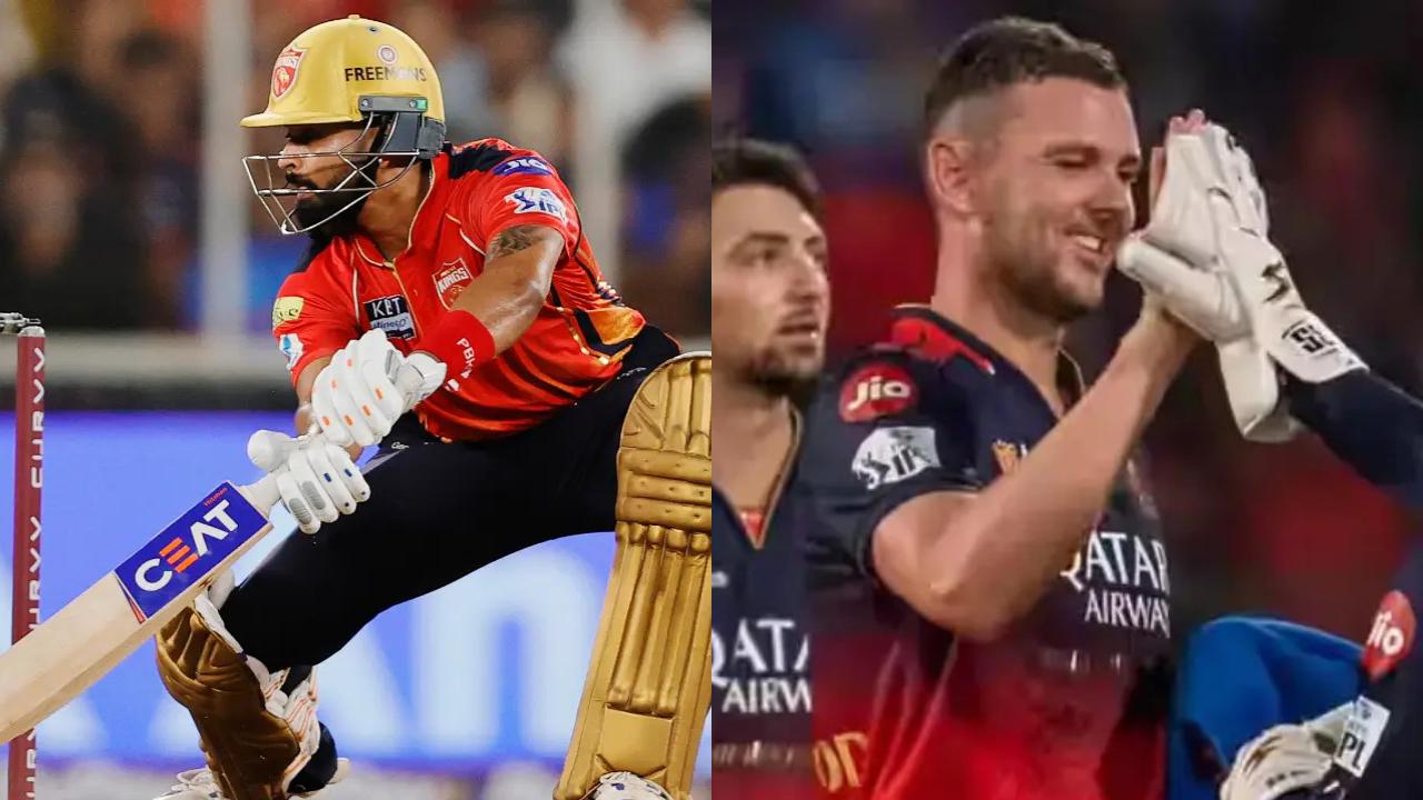 Shreyas Iyer vs Josh Hazlewood
Shreyas Iyer, meanwhile, has unveiled a version 2.0 of himself in IPL 2025. The right-hander has adopted an aggressive approach regardless of the bowling attack. However, he will be wary of Hazlewood, who got the better of him in the Qualifier. (Pic: File Pic)