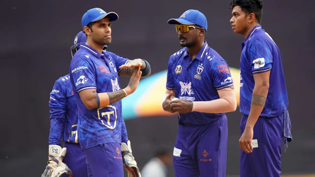 Iyer’s Falcons trump Suryakumar’s Knights in four-wicket win in Mumbai League