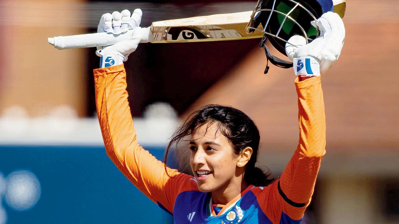 Smriti Mandhana smashes 112 runs; India defeats England by 97 runs
