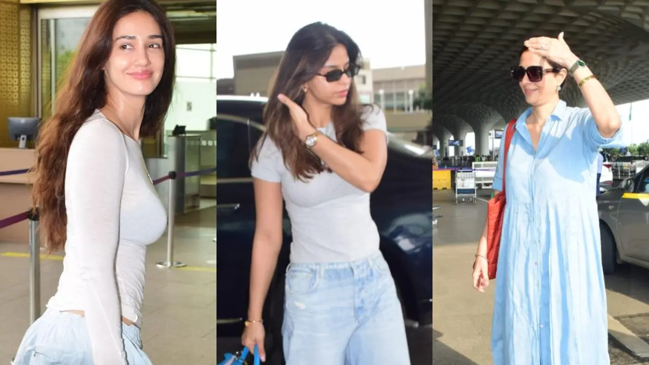 Spotted in the city: Disha Patani forgets passport; Suhana with mom Gauri Khan