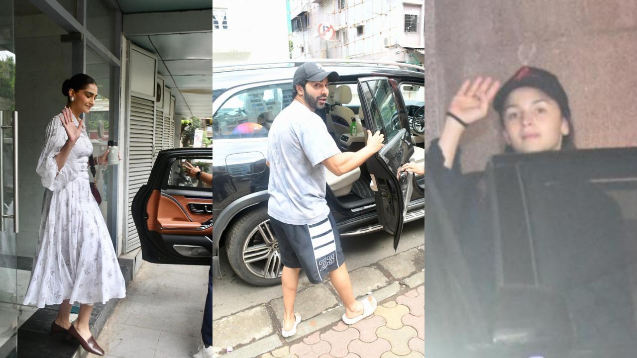 Spotted in the city: Shah Rukh Khan, Alia Bhatt, Sonam Kapoor and others