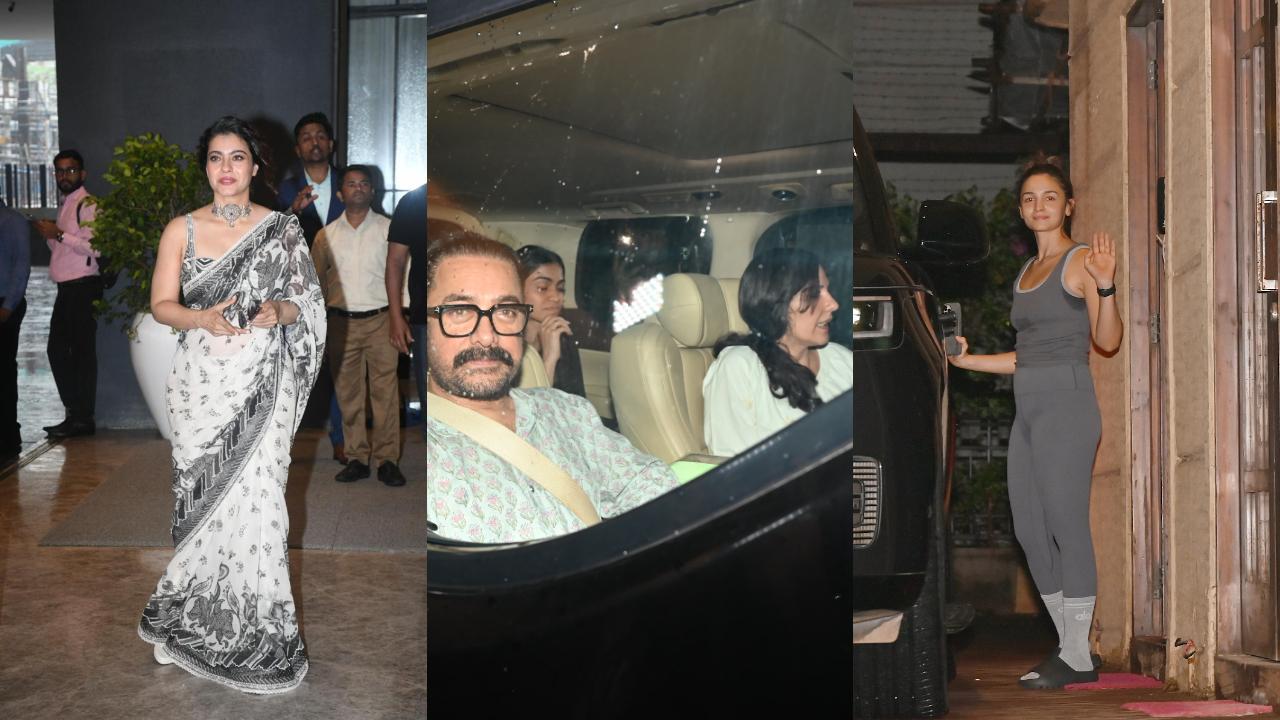 Spotted in the city: Aamir Khan and Gauri Spratt at Sitaare Zameen Par screening