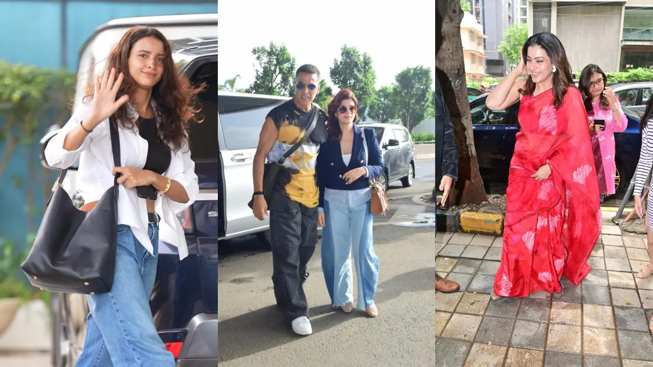 Spotted in the city: Akshay Kumar, Triptii Dimri and more