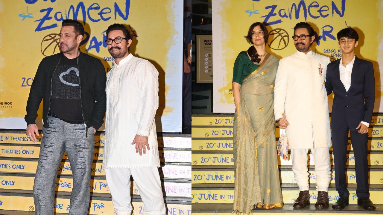 Spotted in the city: Aamir Khan with girlfriend Gauri, Salman Khan and more