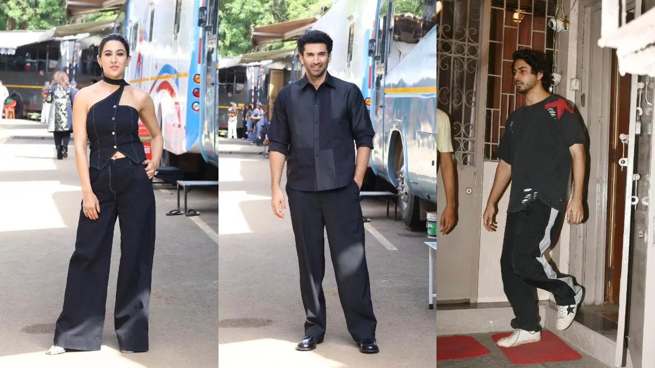 Spotted in the city: Sara Ali Khan, Aditya Roy Kapur, Aryan Khan and more