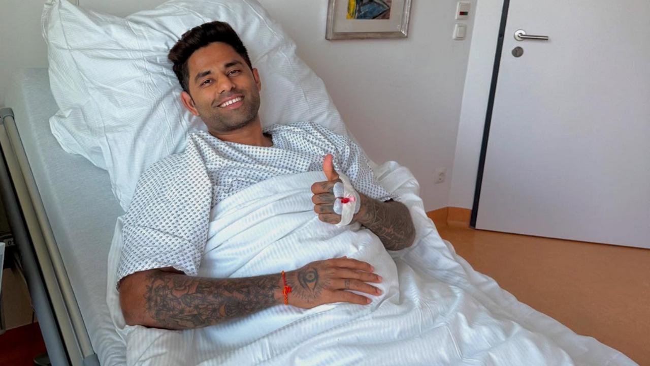 Team India`s Suryakumar Yadav shares update on his hernia surgery