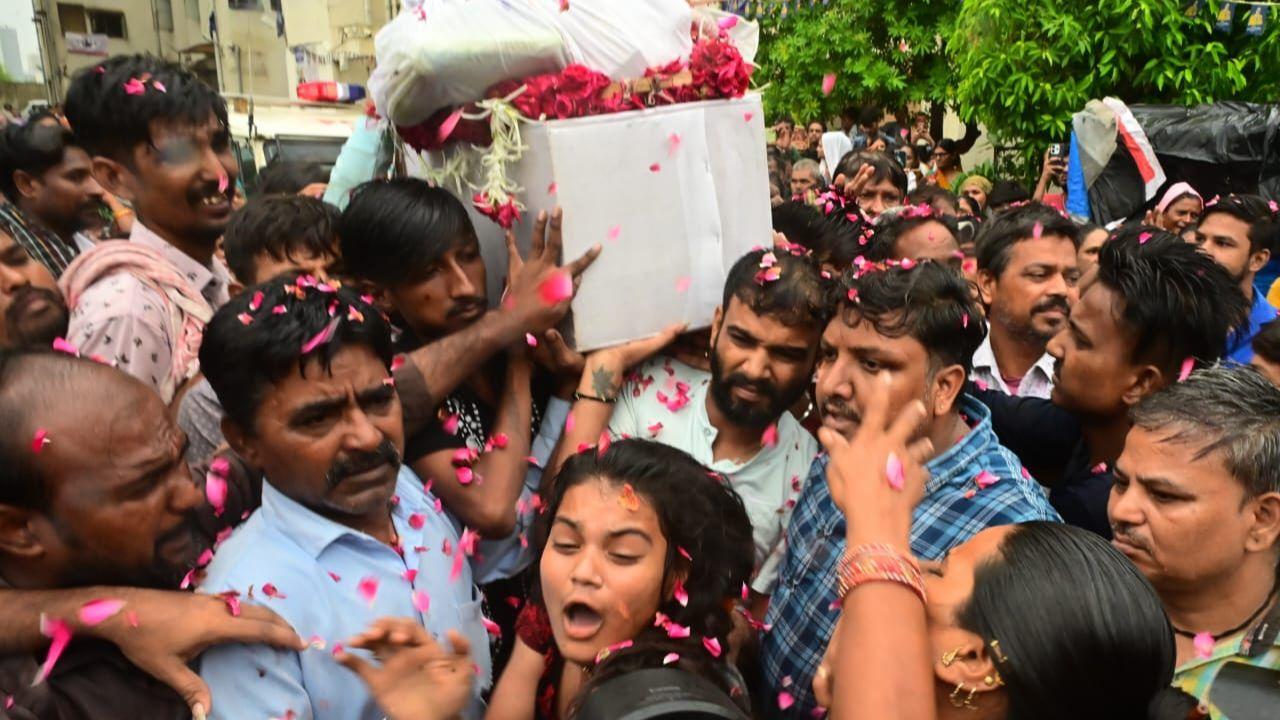 A relative of the victims told mid-day, “The mother and son were selling tea outside the college on the footpath. Akash was helping his mother. Suddenly, a plane crashed into the building, a massive blast followed, and fire began spreading rapidly through the area. They were both trapped in the blaze”