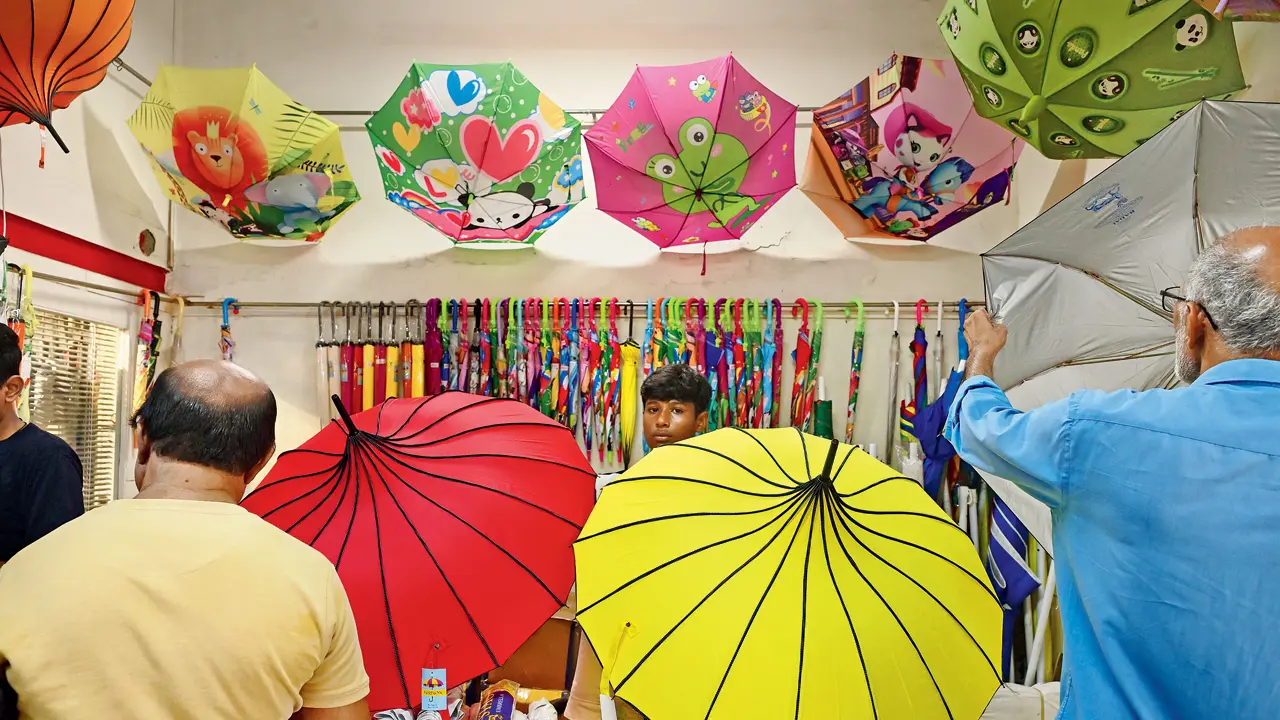 As monsoon season arrives, explore Mumbai's oldest umbrella store in Kalbadevi