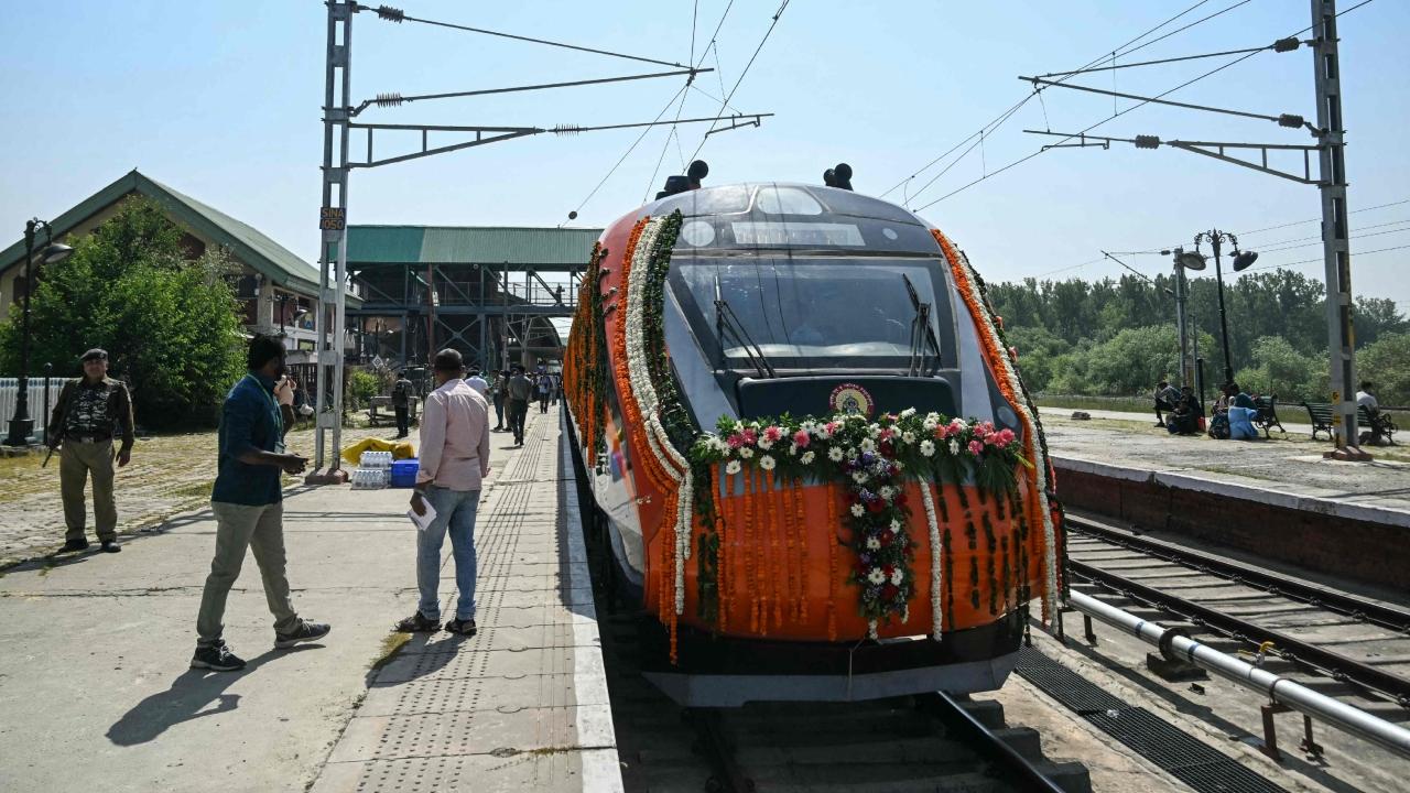Earlier in the day, PM Modi inaugurated the Chenab Railway Bridge, after which he visited the photo exhibition highlighting technical hardships faced during the construction of the Bridge