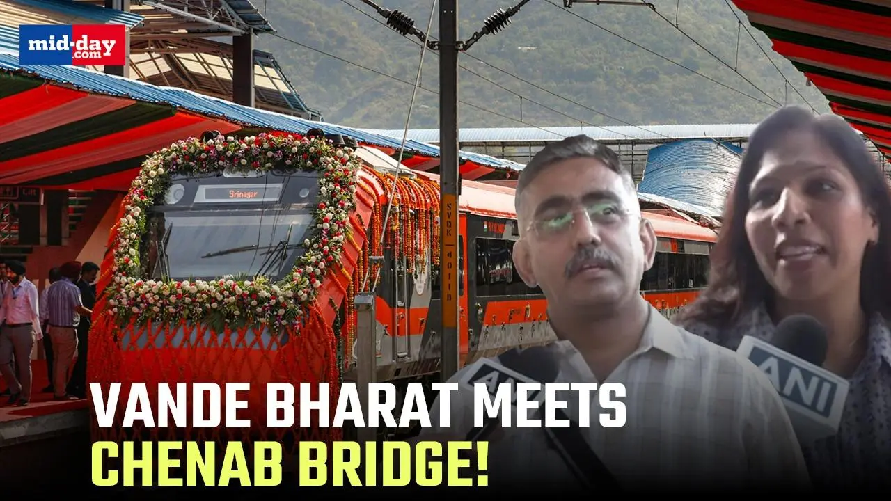 Katra-Srinagar Vande Bharat Express debuts on Chenab Bridge, passengers react 