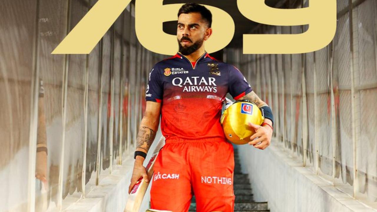 Facing 35 balls, stalwart Virat Kohli garnered 43 runs. His knock was laced with three boundaries