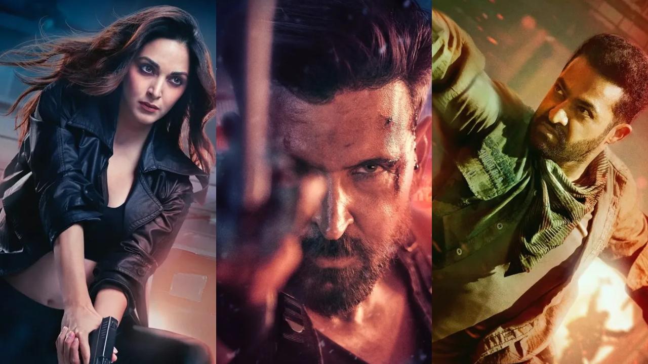 War 2: New stunning posters of Kiara Advani, Hrithik Roshan, Jr. NTR unveiled