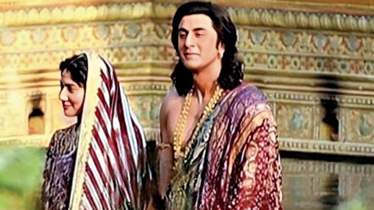 (From left) Sai Pallavi as Sita and Ranbir Kapoor as Ram