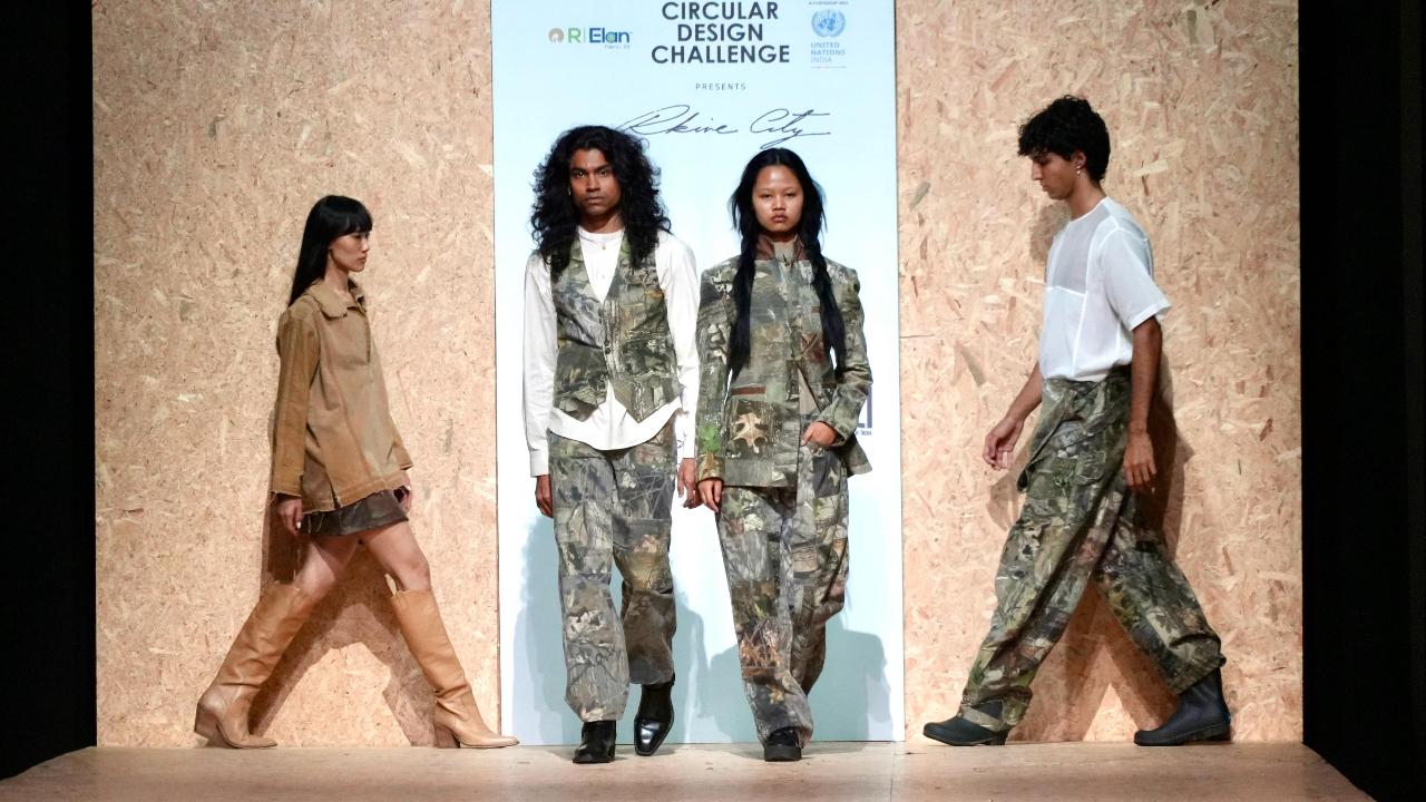 Sustainability also took centrestage on Day 2 as R|Elan, in partnership with the United Nations (UN) in India, presented the winning showcase of the R|Elan Circular Design Challenge (CDC) 2024 — 'Reclaim The City' by rkive city.