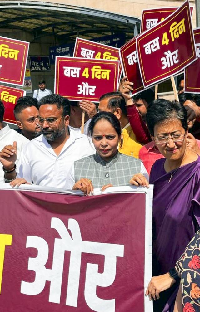 'Four more days are left. The women of Delhi are waiting when will Rs 2,500 come?,' She said