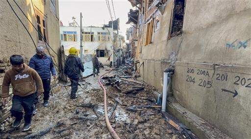Jammu and Kashmir Chief Minister Omar Abdullah assured that immediate relief and rehabilitation efforts are in progress. The CM expressed solidarity with the victims, emphasising the government’s commitment to assisting them in their time of need.