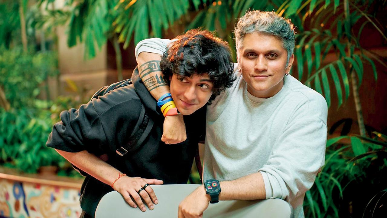 (From left) Ahaan Pandey leads Mohit Suri’s next