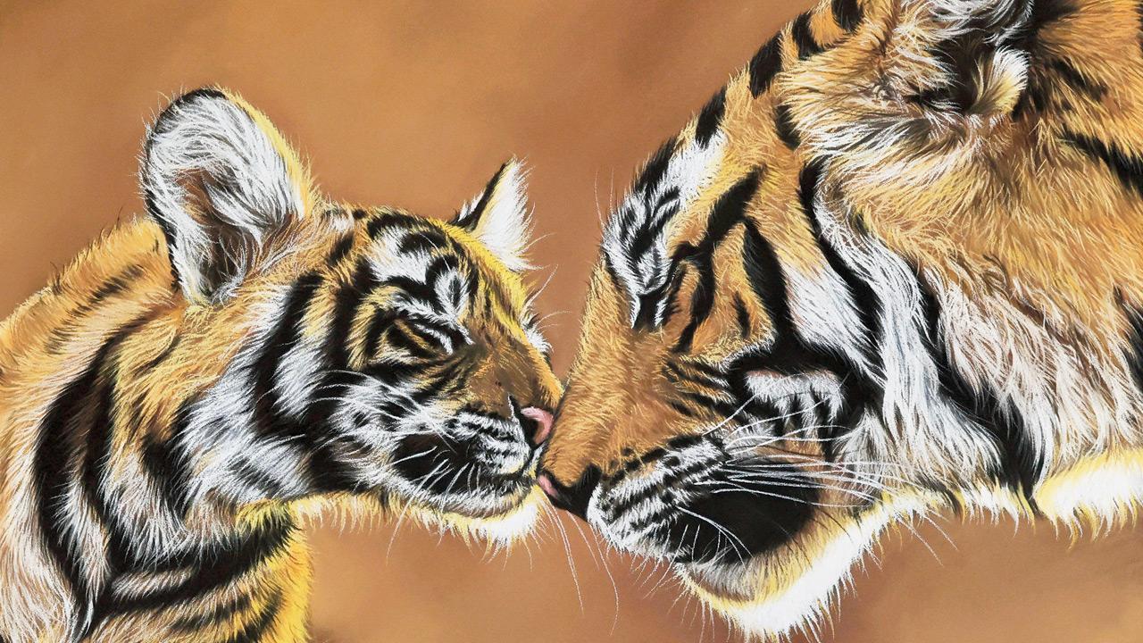 Mixed media on canvas by Ameya Kulkarni