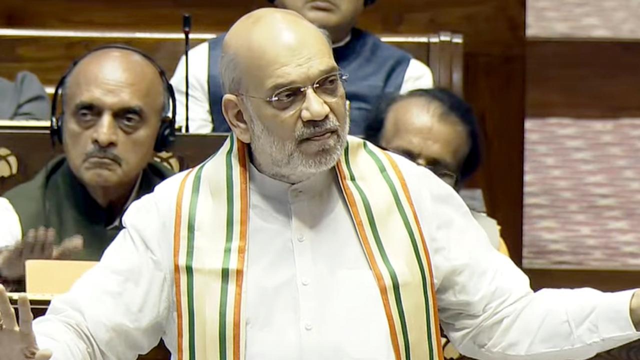 There is peace in Kashmir, the majority of terrorists in the northeast have surrendered, and the country is moving forward under the leadership of Modi, he added